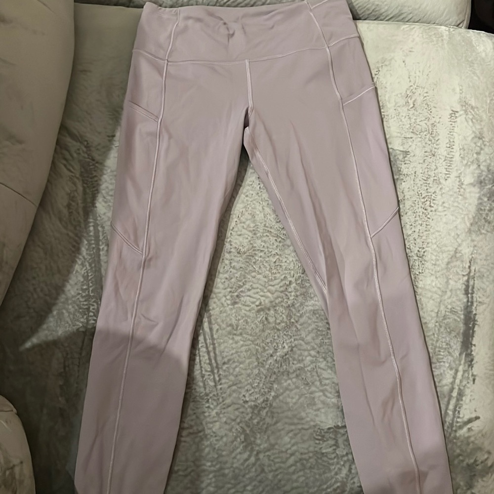 Lululemon Leggings, Size 8, 25”, Light Purple color
